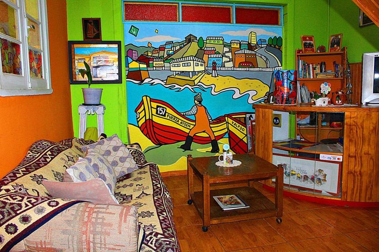 Hostal Destino Bellavista Valparaíso Eksteriør billede