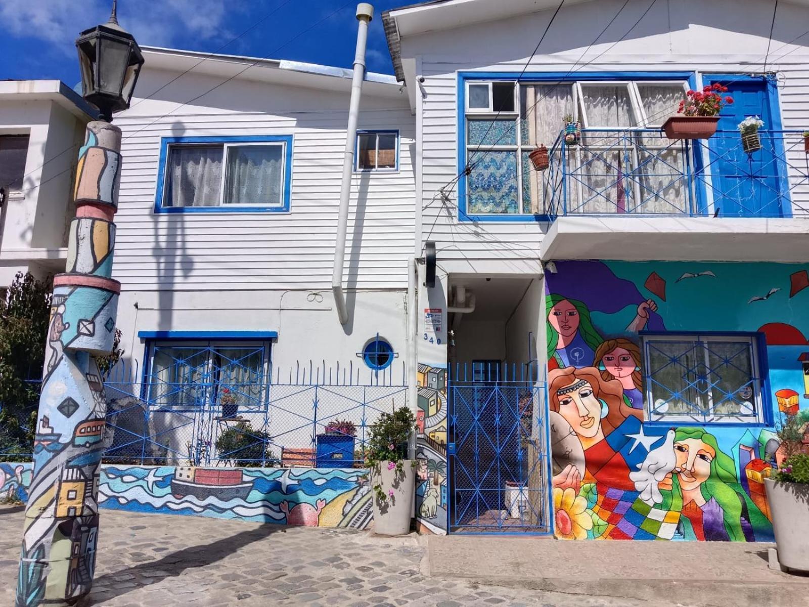 Hostal Destino Bellavista Valparaíso Eksteriør billede